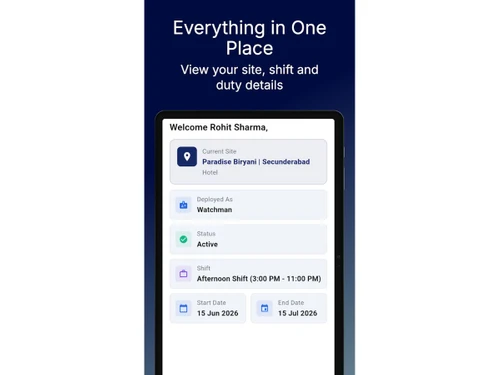 DutyFlex shift Management