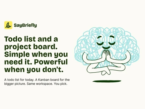 SayBriefly kanban