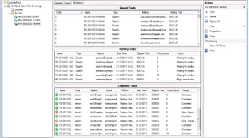 Mapilab search for exchange monitoring