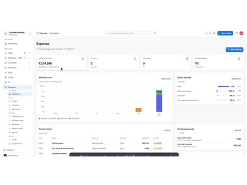 Ekansh Portal dashboard