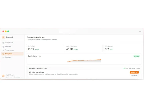 IQWorks Consent Analytics