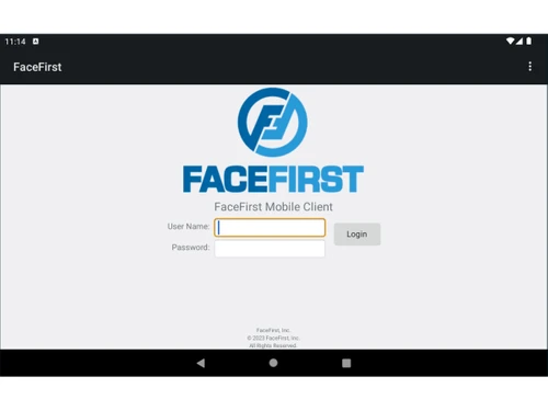FaceFirst-login