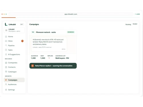 Linkubit campaigns