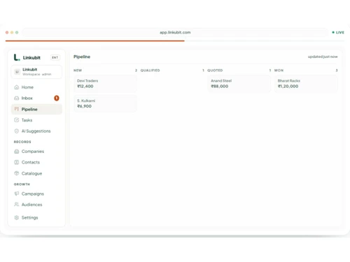 Linkubit pipeline