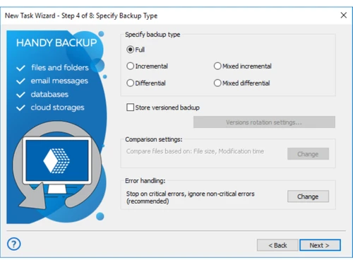 Handy Backup-type