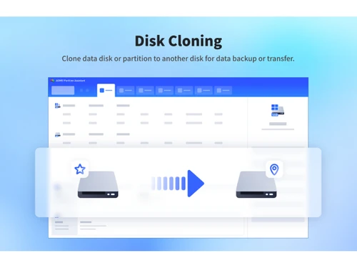 AOMEI Partition Assistant-cloning