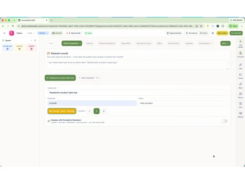 HomeoNetix Repertorisation