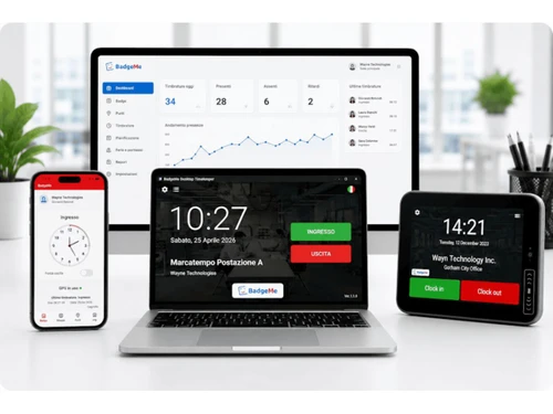 BadgeMe dashboard
