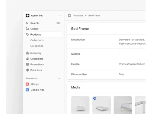 Medusa-product management