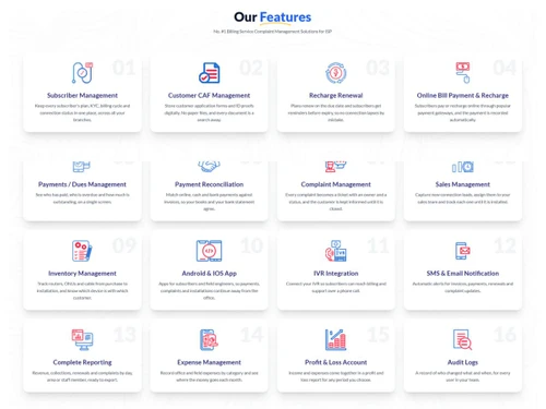 ISPMate features