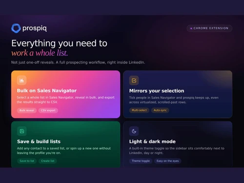 prospiq email Verified