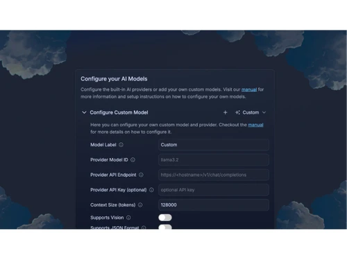 Deta Surf-configure