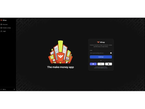 Whop-login