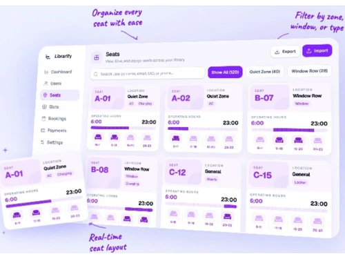 Librarify dashboard