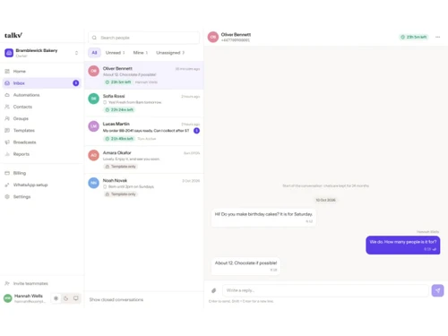 Talkv chat