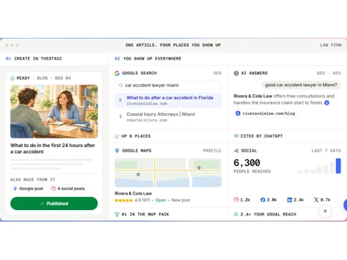 theStacc dashboard