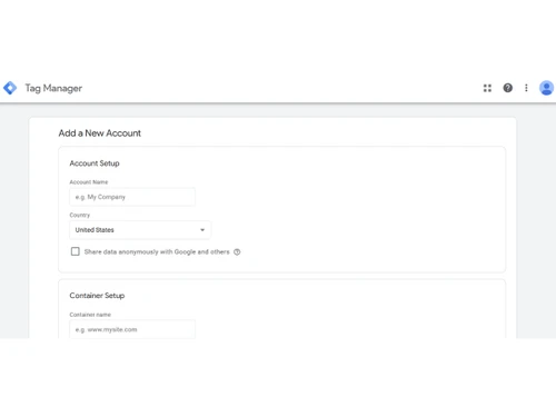 Google Tag Manager-accounts