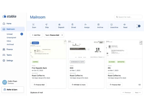 Stable-mailroom