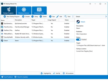 PC Startup Master-steam