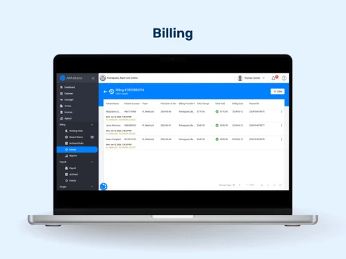 ABA Matrix-billing