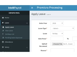 intelli payroll leave