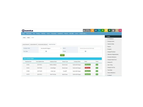 exenta hrms workforce