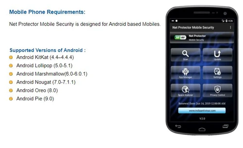 Net Protector Mobile Security for Android