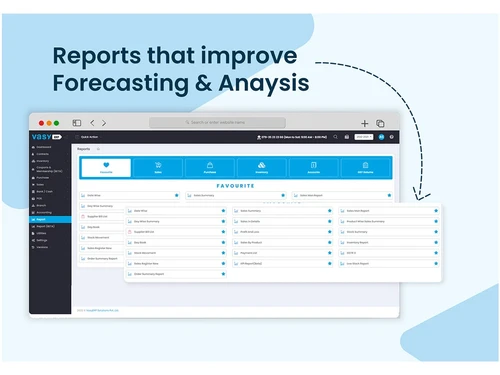 vasyerp improve forecasting and analysis