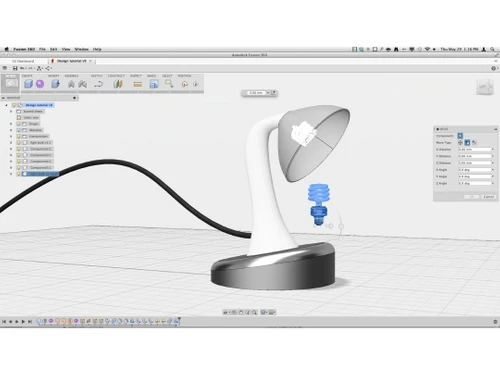 fusion 360-lamp