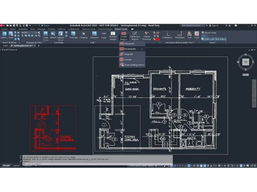 AutoCAD Raster Design-manipulation