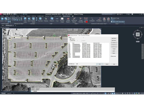 AutoCAD Raster Design-transformation
