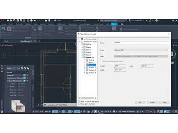AUTOCAD Mep Toolset-Space_Zone Manager