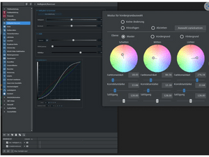 Magix Video Pro X colour and effects