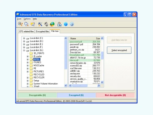 elcomsoft efs data recovery-intel