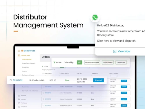 Beatroute-Distributor Management system