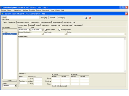 Dcsinfoway Hospital Biz electronic medical records