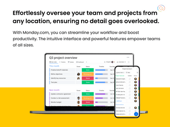 monday on web and mobile
