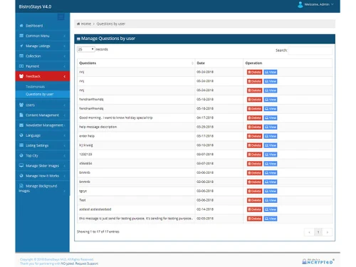 bistrostays feedback