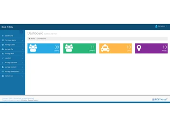 BOOKNRIDE-Dashboard