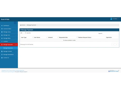 BOOKNRIDE-Payments
