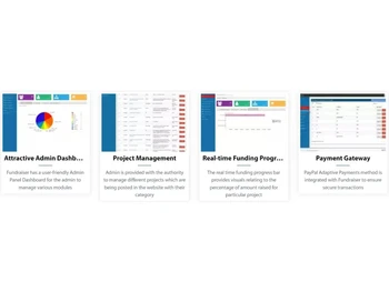 Fundraiser-Salient Features