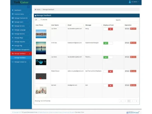 Taskgater-Feedback
