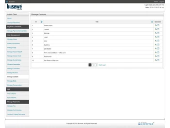 Busewe-Manage Contents