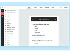 zoho survey software-questionaire