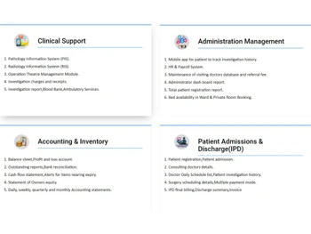 mediface software-modules