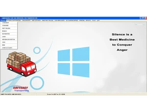 Sahiwala Transport Software dashboard
