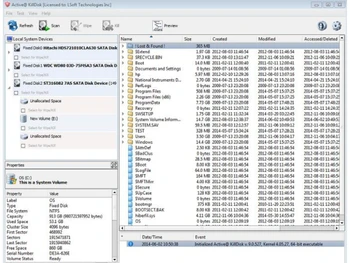 Lsoft Killdisk-Local system Devices