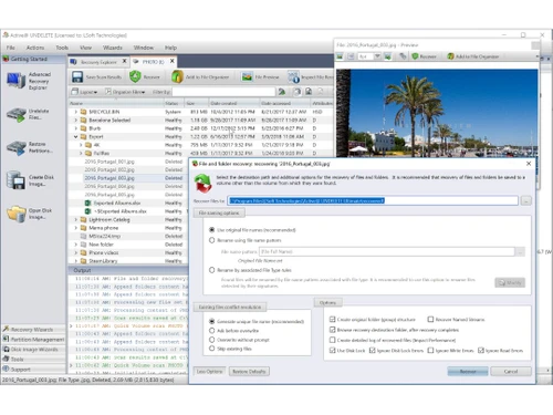 lsoft active undelete-restore