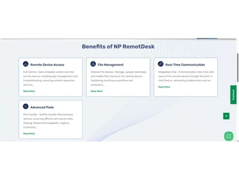 np remot desk-benifits
