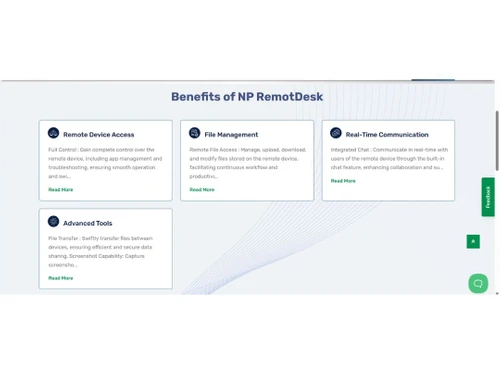 np remot desk-benifits